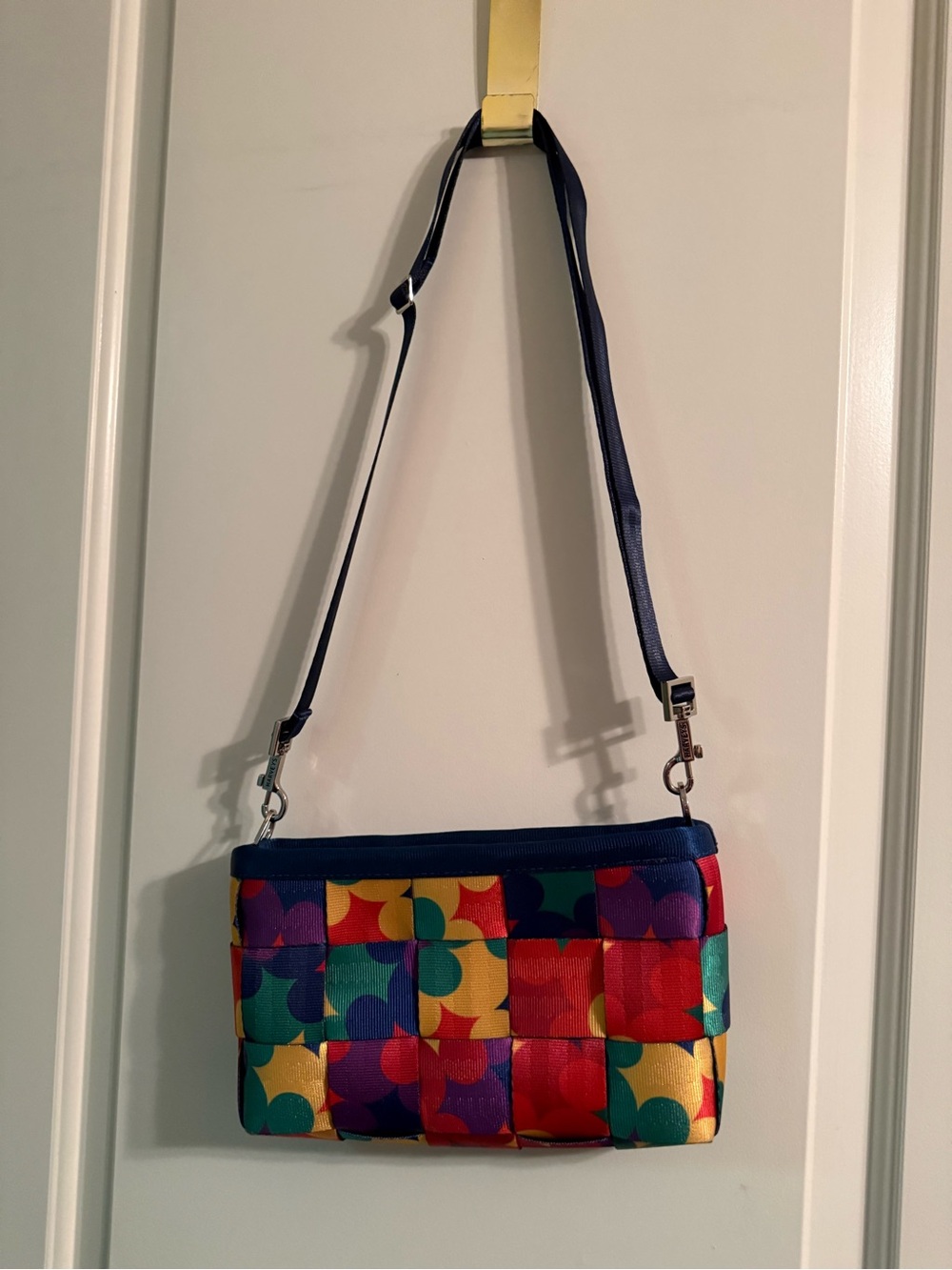 Harveys Seatbelt Disney Couture Convertible Clutch Mickey Pop Culture